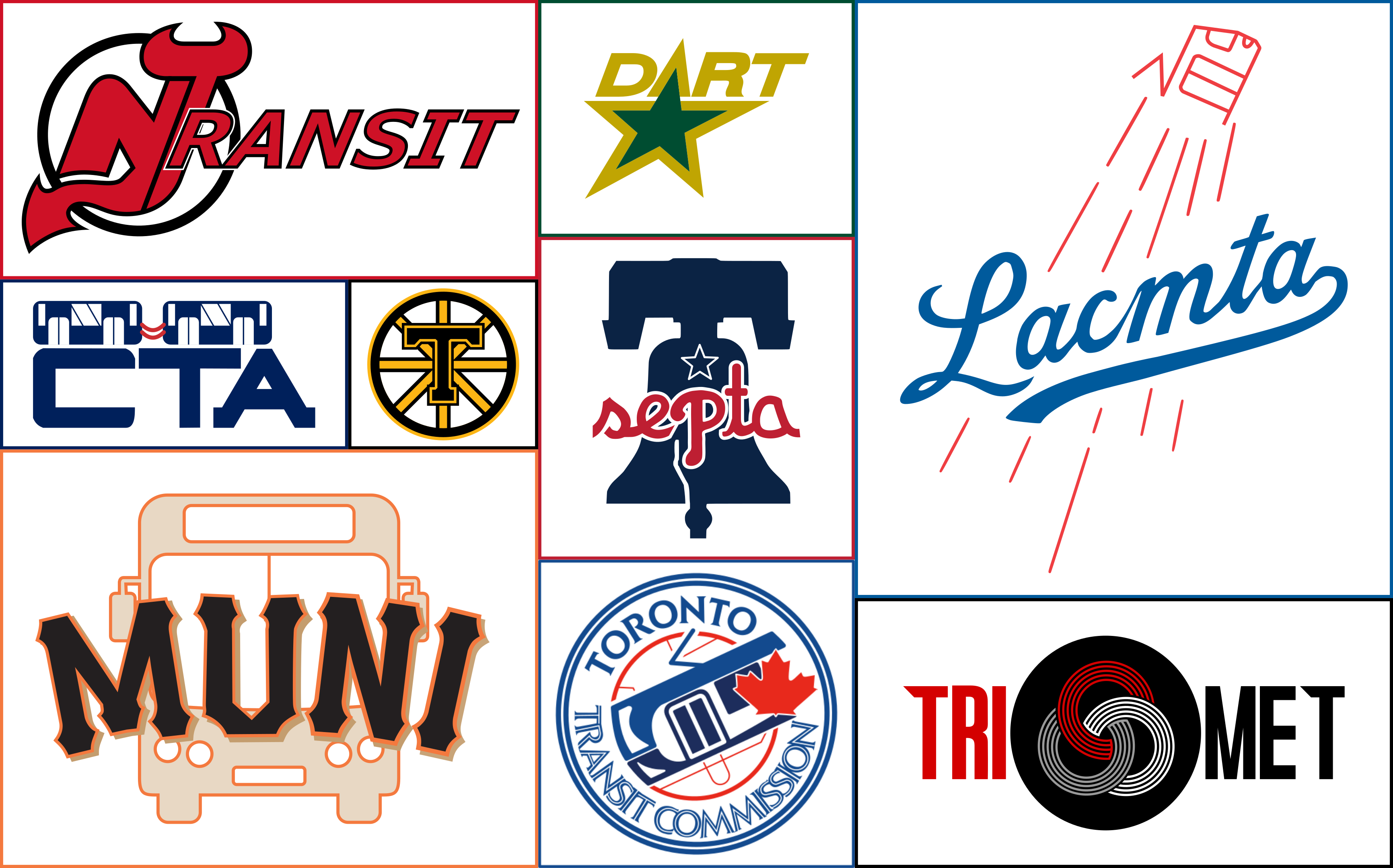 9 mashed up transit agnecy and sports team logos